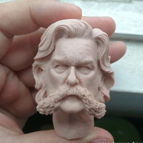 Blank Hot 1/6 Scale The Hateful Eight John Roos Head Sculpt Unpainted Fit 12" Figure