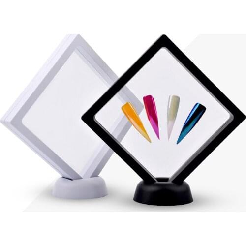 Fashion Plastic Nail Swatch for Tips Display Tools 1 Pcs Palette for Art Decoration 2021 Nails Display Stand Accessories