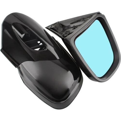 Motorcycle Fairing Mount Rearview Side Mirror Rear View Mirrors Amber Turn Signals For BMW K1200 K1200LT K1200M 99-08 4 colors