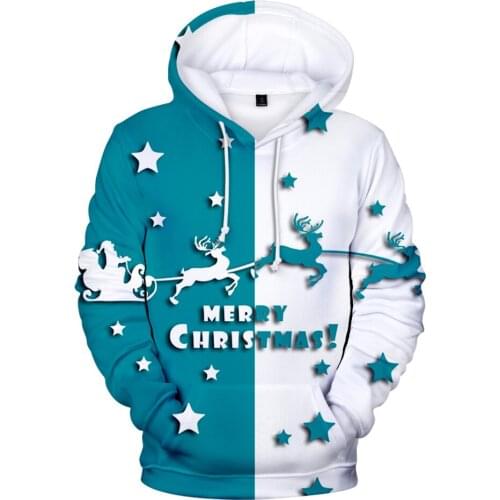 Autumn 3D Christmas Hoodies Men women Fashion kid Comfortable 3D Harajuku boys girls 3D Hooded children Sweatshirt pullovers