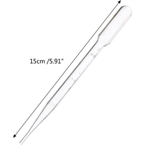 100Pcs Plastic Transfer Essential Oil Resin Droppers Disposable Jewelry Tools Dropshipping