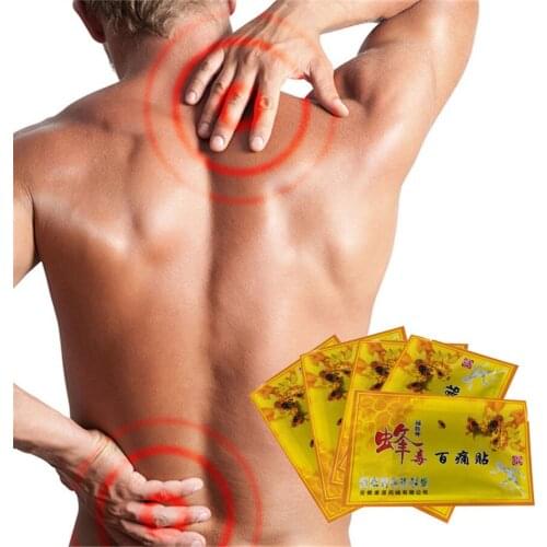 Chinese Medicine Bee venom Pain Relief Plaster Joint Pain Patch Rheumatism Arthritis Cervical spondylosis Relaxation Pain Killer