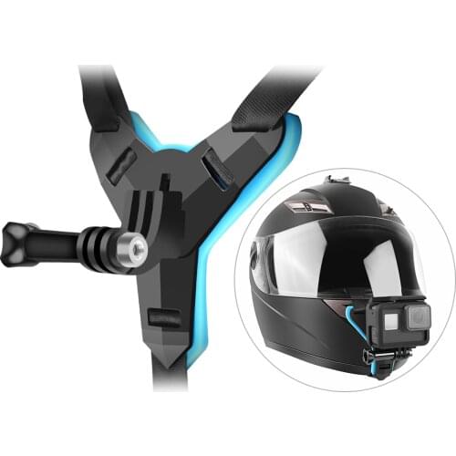 Full Face Helmet Chin Mount Holder for GoPro Hero 6 5 SJCAM Motorcycle Helmet Chin Stand Camera Accessories for Go Pro Hero 5