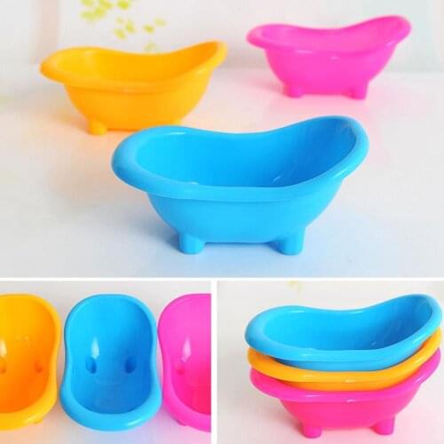 Useful Mini Plastic Hamster Gerbils Small Pets Bathtub Bath Bathroom Bathing Toilet Random Color Bunny Hamster Bathroom Supplies