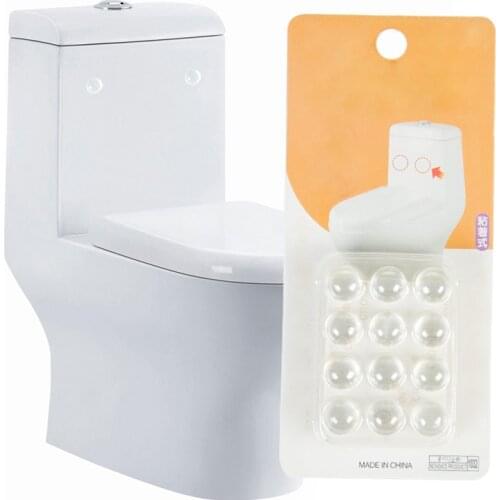 Self Adhesive 24 Pcs Silicone Shock Absorber Transparent Multifunction Anti Collision Sticker Cabinet Door Anti Slip