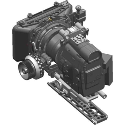 Tilta NEW Pro Rig for Canon C100 camera 15mm rod camera support system Baseplate Cage Free shipping