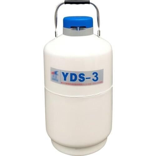 3L YDS-3 Caliber 50MM High Quality Nitrogen Container Tank Dewar with Straps Liquid Nitrogen Tank