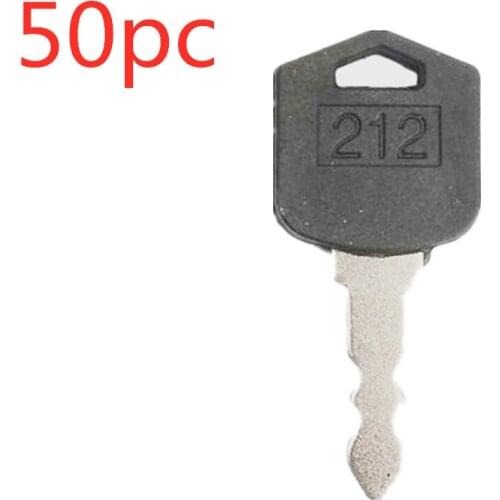 50pc key For Daewoo For Doosan Forklift Heavy Equipment Ignition Keys D554212