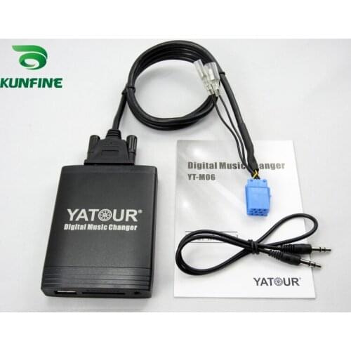 Car Digital Music Changer Adapter USB SD Aux MP3 Interface Car Stereo Radio For Fiat Bluetooth Phone Mould&Controller Optional