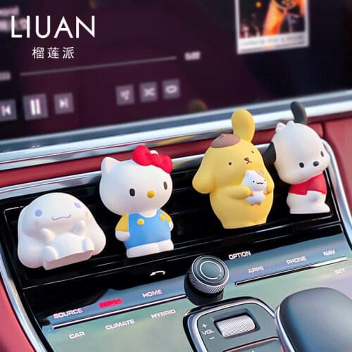 Hello Kitty Car Perfume Aromatherapy Air Conditioning Air Outlet In-car Ointment Jewelry Decoration Car Decoration Supplies
