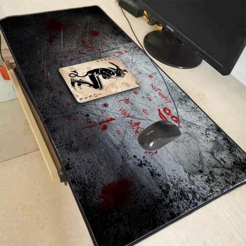 Mairuige Funny Joker Large Gaming Mouse Pad Gamer Locking Edge Keyboard Mouse Mat Gaming Desk Mousepad for CS GO LOL Dota Game