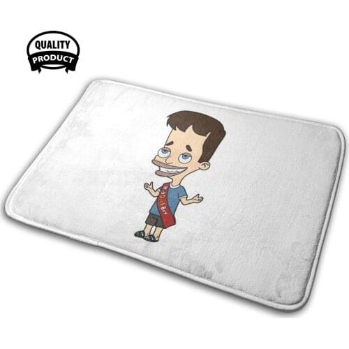 Big Mouth Nic 3D Soft Non-Slip Mat Rug Carpet Cushion Big Mouth Bigmouth Netflix Series Binge Puberty Hormone Monster Nic E