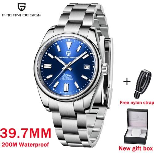 2021 Pagani Design New Casual Fashion Mens Automatic Mechanical Watch Waterproof Sapphire Glass Night Light Watch Reloj Hombre