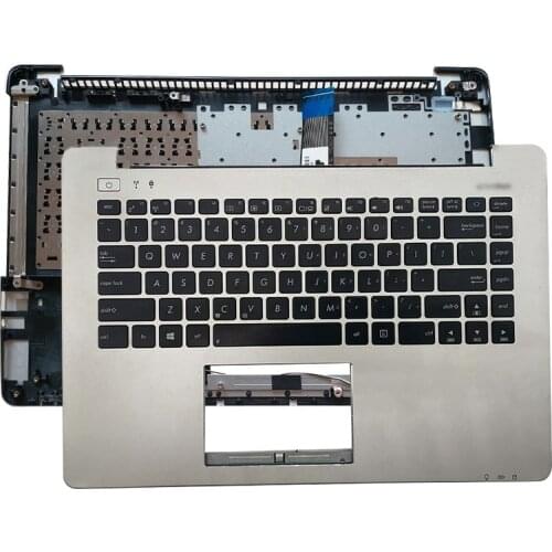For ASUS S451 S451L S451LA S451LN S451LD S451LB K451LA R451LA V451LA Palmrest Upper Case US Keyboard