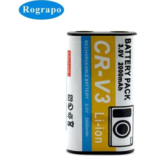 2Pcs New 1400mAh RCR-V3 CR-V3 CR V3 CR-V3P Camera Battery For Kodak C340 C310 C530 C875 C743 DX6340 C360 C433 D4104 Accumulator