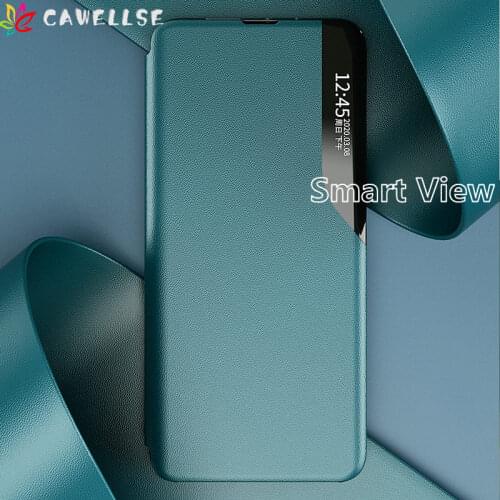 Smart View Window Touch Phone Case for Samsung Galaxy A51 A71 A70 A50 A40 A30 A20S A21S M51 M31 Note 9 10 Pro Magnetic Flip Case