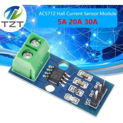 Hall Current Sensor Module ACS712 module 5A 20A 30A Hall Current Sensor Module for arduino ACS712TELC- 5A/20A/30A ACS712