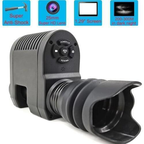 Integrated Design Megaorei 3 Night Vision Scope for Rifle Optical Sight Telescope Hunting Camera NV007 Can Take Photo and Video