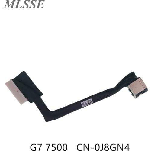 New Original For DELL Inspiron G7 7500 DC-IN Power Header Cable CN-0J8GN4 0J8GN4 J8GN4 Fast ship