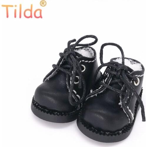 Tilda 1/8 Doll Boots Toy Shoes For Blythe Realfee Doll,4cm Mini Boots Shoes for Blyth Accessories for EXO KPOP 15cm Dolls