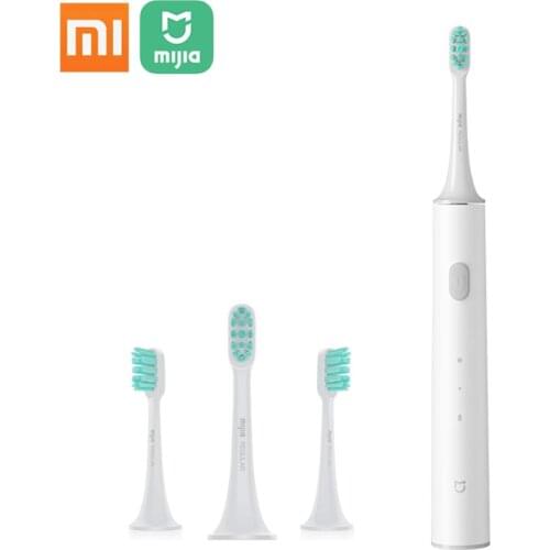Original T300 Xiaomi Mijia Sonic Electric Toothbrush Rechargeable Adult Electric Tooth Brush Ultrasonic USB Wireless Charging
