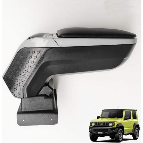 Stowing Tidying for Jimny 2019+ Armrest Car Center Console Automotive Storage Box Centre Arm Rest for Suzuki Jimny 2019 2020