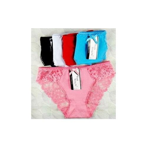 M,L,XL Sexy Lace Panties Women Fashion Lingerie Tempting Pretty Briefs High Quality Cotton Low Waist Cute Women Underwear