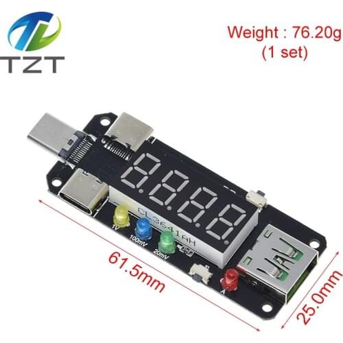 USB Charging Trigger Charger Voltmeter Ammeter 5V/9V/12V/15V/20V/PPS PD2.0 PD3.0 Type-C USB Decoy Device for PD Charger