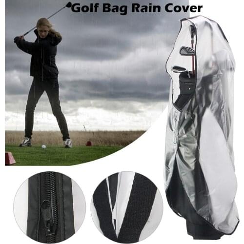 Windproof Rain Cover Portable Golf Bag Protection Rain Cover For Men Women Golf Bag Rain Cover Protect Sports Accessory