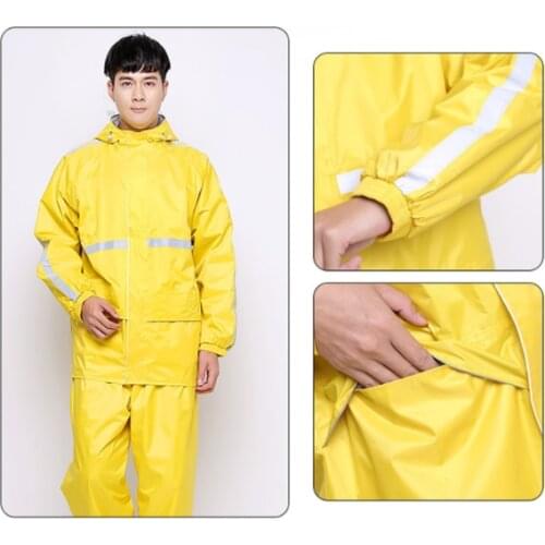 Waterproof Motorcycle Rider Raincoat Suit impermeable Poncho Rainproof Jacket Motorbike Scooter Raincoat Rain Pants