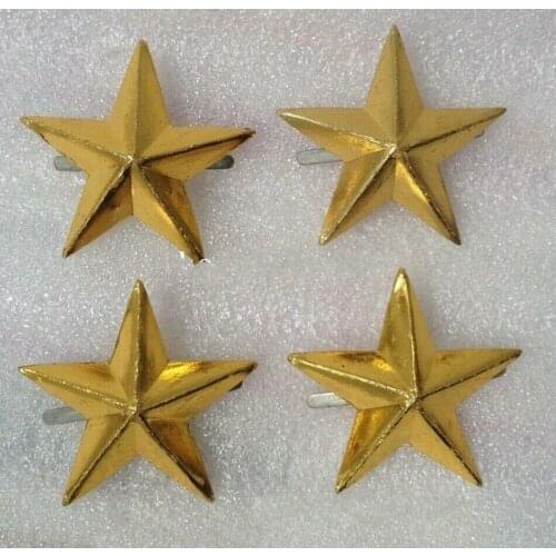 FOUR WWII WW2 JAPANESE IMPERIAL ARMY JAPAN CAP STAR PIN INSIGNIA MILITARY armyshop2008