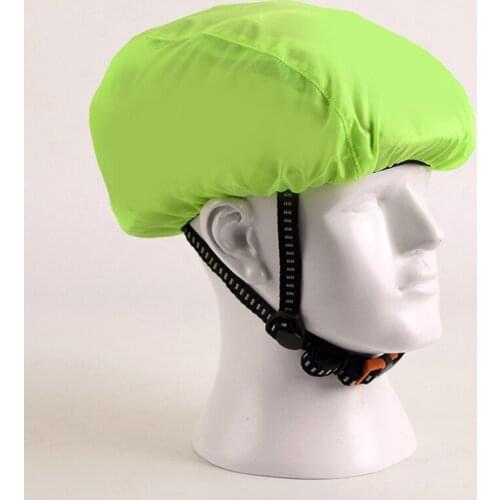 1 PC Helmet Cover Waterproof Bike Helmet Cover with Reflective Strip Cycling Bicycle Helmet Cover