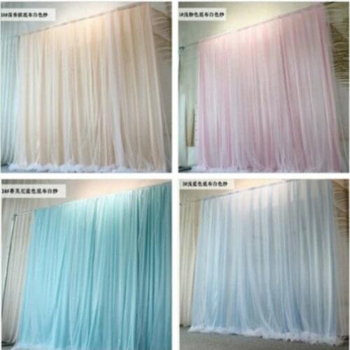 2019 Multicolor party backdrop decoration back drop for wedding tinsel curtain wedding backdrop with curtain wedding curtains