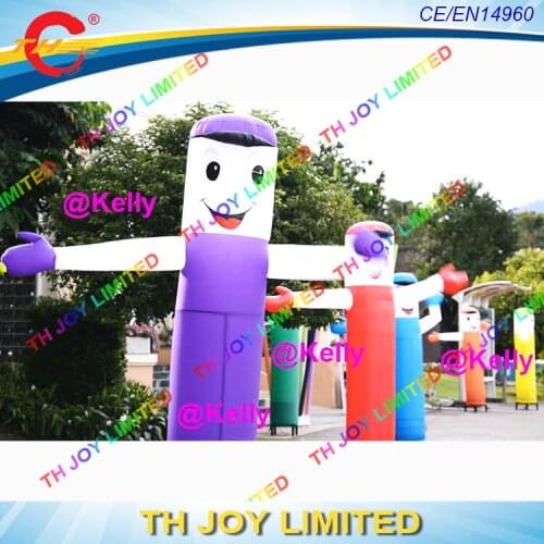 3mH road guide inflatable dancing man, inflatable sky dancer waving hand, outdoor advertising inflatable skydancer for sale
