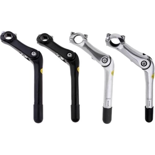 Adjustable Angle Bicycle 25.4mm Handlebar Stem Riser Aluminum Alloy Front Fork Stem Adapter 25.4/22.2mm 180mm Bike Accessories