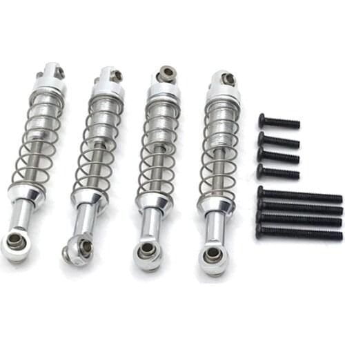 Aluminum Alloy Shock Absorber With Extender Hard Kits for MN D90 D91 MN45 MN96 MN99 MN99S RC Car Parts