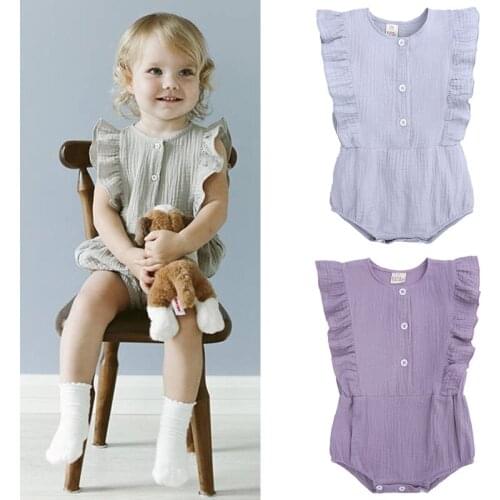 2019 New Baby Girl funny summer lacework bodysuit clothes girls clothing grows boutique outfits things