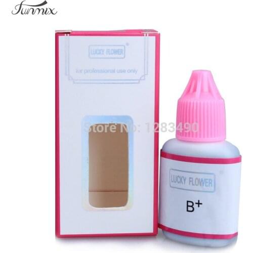 Brand FUNMIX Professional Korea Imported Black Eyelash Glue Tasteless No Stimulation B + Planting Grafting To maintain 38 Days