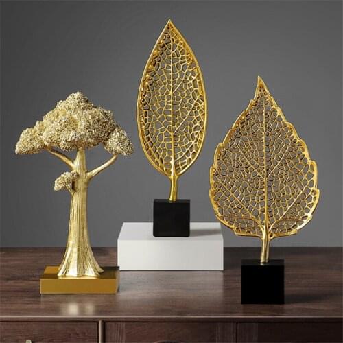 RESIN MONEY TREE DECORATIVE STATUE GOLDEN LUCKY TREE CASH COW BUSINESS CRAFT HOME DECOR GIFT OFFICE ART DECORATION SCULPTURE