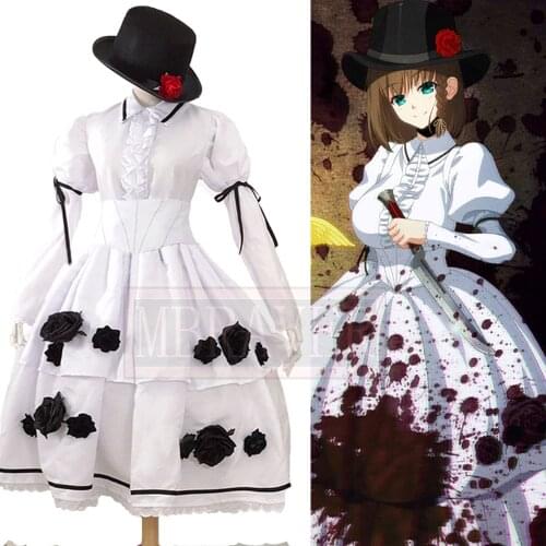 FGO Fate/Grand Order Charlotte Corday Cosplay Costume Halloween Uniform Outfit Custom Made Any Size