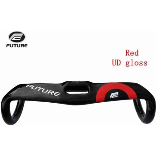 FUTURE Full Carbon Road Bike Handlebar Bicycle Racing Inner Trace Bar UD Texture Internal Cable Bicicleta Accessories Parts