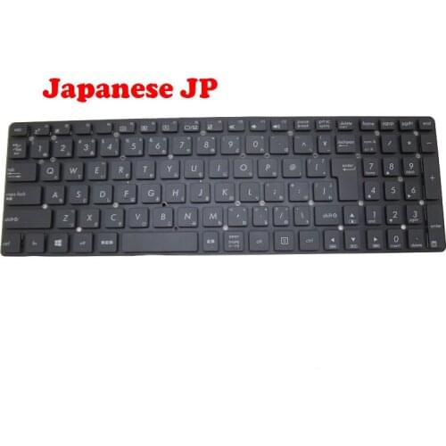 Laptop Keyboard For ASUS K75A K75VD K75VJ K75VM A75A A75VD A75VJ A75VM Black Without Frame Japanese JP