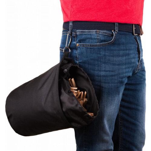 Creative Storage Bags Hanging Clothespin Bag Clothes Pin Pins Drawstring Laundry Sturdy Storage Holder