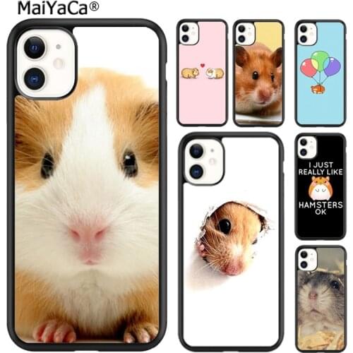 MaiYaCa Guinea Pig Hamster Collage Phone Case For iPhone SE 6 6s 7 8 plus X XR XS 11 12 pro max Samsung Galaxy S8 S9 S10 shell