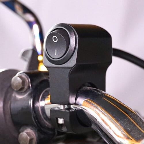 Motorcycle Headlight Switch Handlebar On/Off Switch Fog Brake Hazard Light Switch For Sport Dirt Electric Bike Interrupter