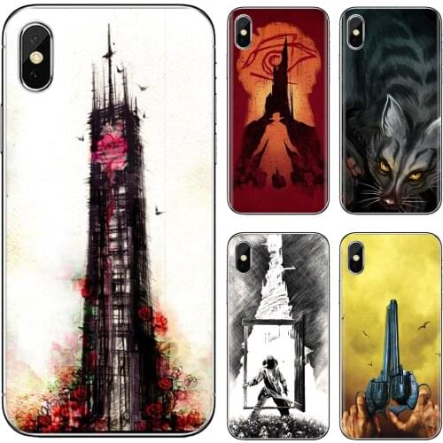 Dark-Tower-C-the-Stephen-King For Xiaomi mi Redmi Note 3 4 4X 5 6 7 8 8t 9 9s 9t 10 pro lite Soft Shell Case