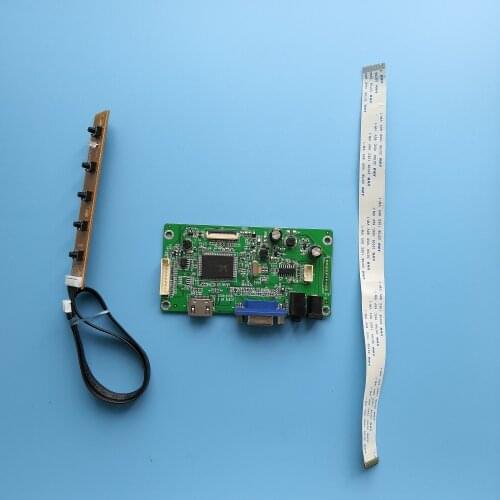 Controller Board for 15.6" LED LP156WF6(SP)(J2)/LP156WF6(SP)(J3) 1920X1080 LCD EDP display cable driver Kit VGA 30pin