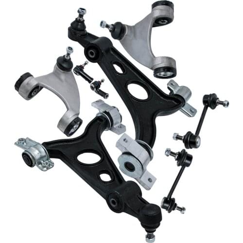 4X control arm handlebar + bag enk + coupling rod + tie rod head for alfa 147 156 gt complete front axle repair kit Dropshipping