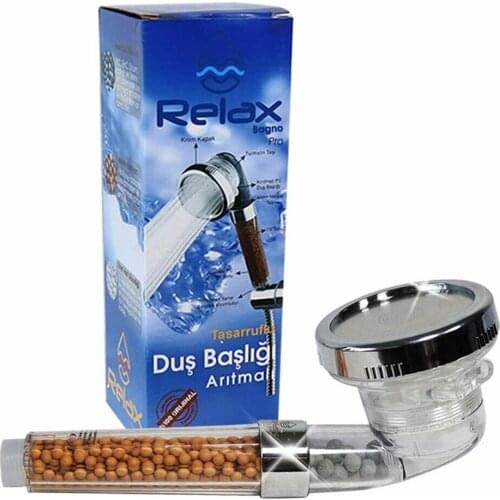 Relax Bagno % 50 Water Saving Shower head-Must Purify shower head