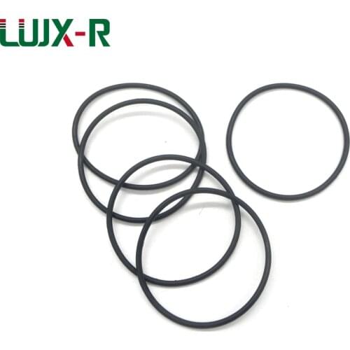 LUJX-R 5pcs Thickness 7mm Rubber O Ring Seal Washer OD38/50/60/71/76/86/90/96~125mm NBR O-Ring Sealing Oil Proof Seal Gasket